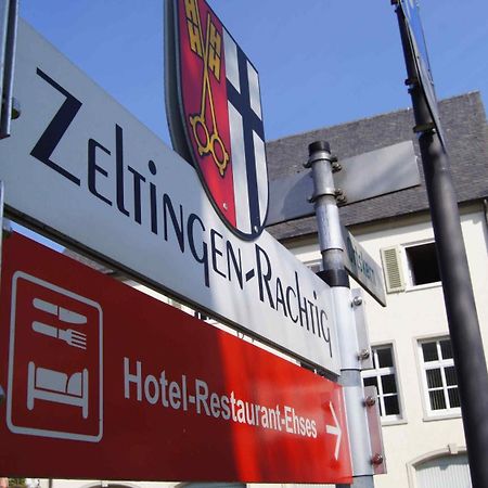 Hotel-Restaurant Ehses Zeltingen-Rachtig Eksteriør bilde